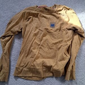 XL Patagonia Mustard Pullover Sweater